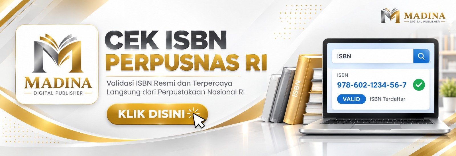 Cek ISBN Resmi Perpustakaan Nasional RI